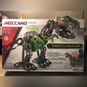 Meccano Meccabaur programmable dinosaur